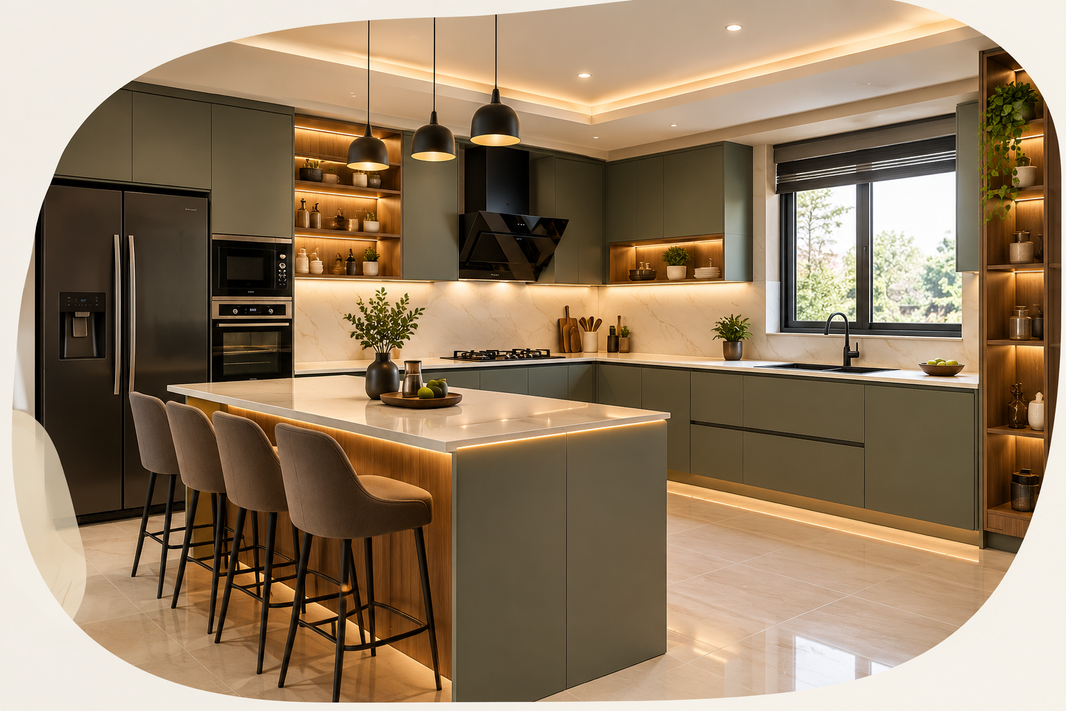 Modern Modular Kitchen